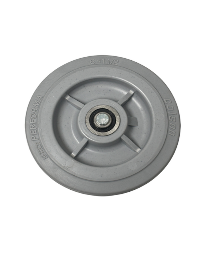 Rubber Wheel 6x1.5 in for Onyx Propane Floor Buffer