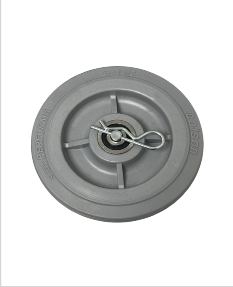 Rubber Wheel 6x1.5 in for Onyx Propane Floor Buffer