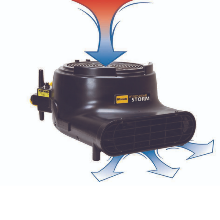 Tornado Windshear Storm Air Mover 98778 3-Speed Compact 120V