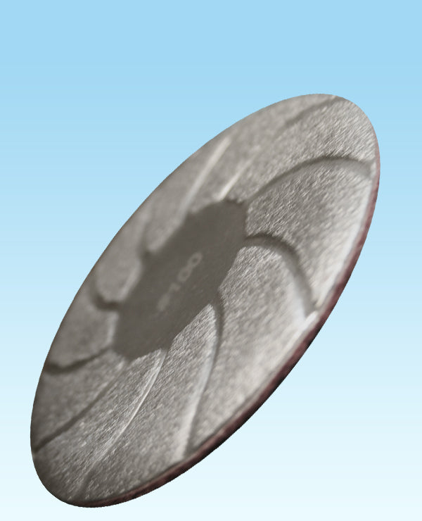 Diamond Brazed Metal Pad 100 GRIT 4" EA