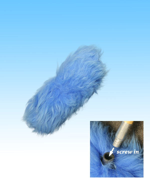Wall Ceiling Duster WITHOUT Handle 12"x6"
