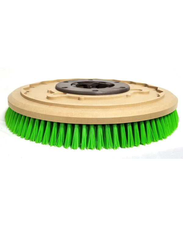 16" Rotary Floor Scrubbing Brush Green/White