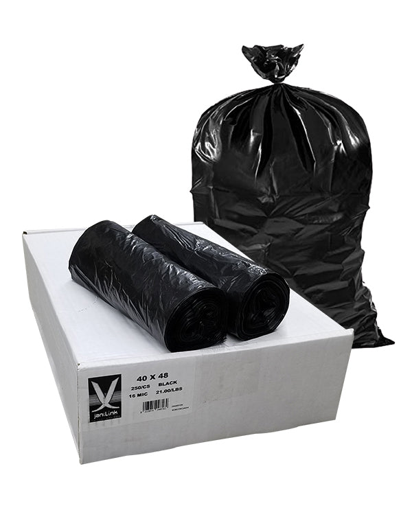 40 X 48 16MIC BLACK 250EA/CASE