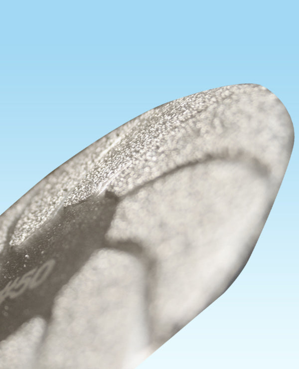Diamond Brazed Metal Pad 50 GRIT 4" EA