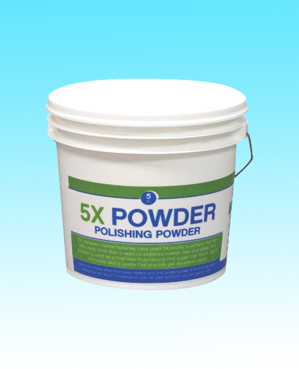 5X Powder Marble Cleaner 25 lbs(Cleaning and Polishing for Marble)