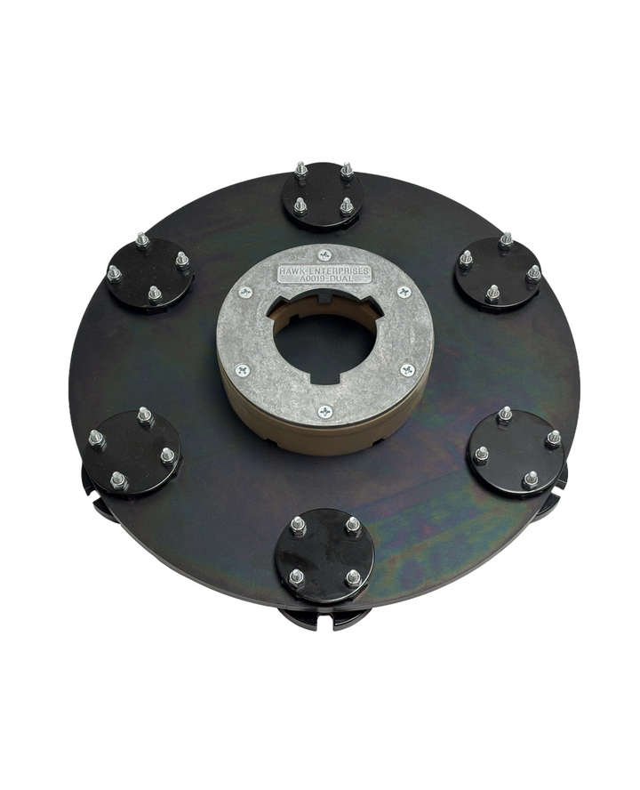 17" Orbitec 6-Head Pad Driver (3" Each)