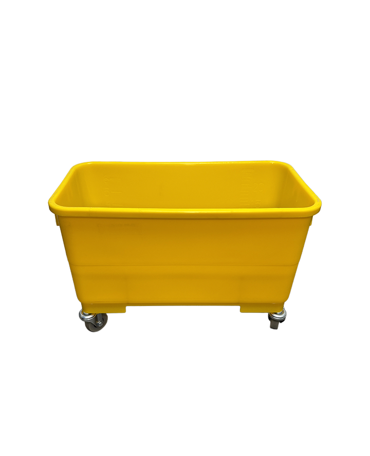 Finish Mop Bucket with Wheels & Lid 6 GAL, Yellow