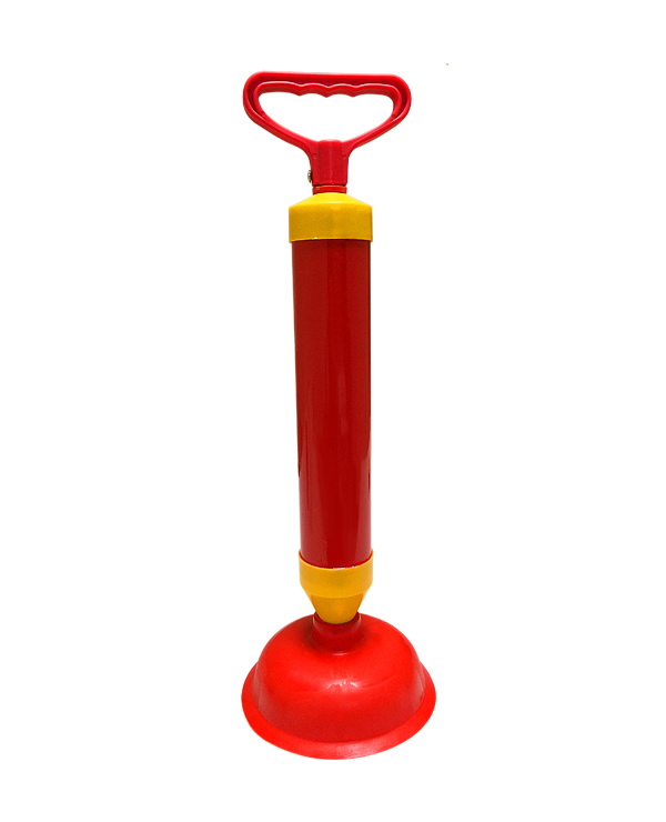 Toilet Plunger RED/YELLOW