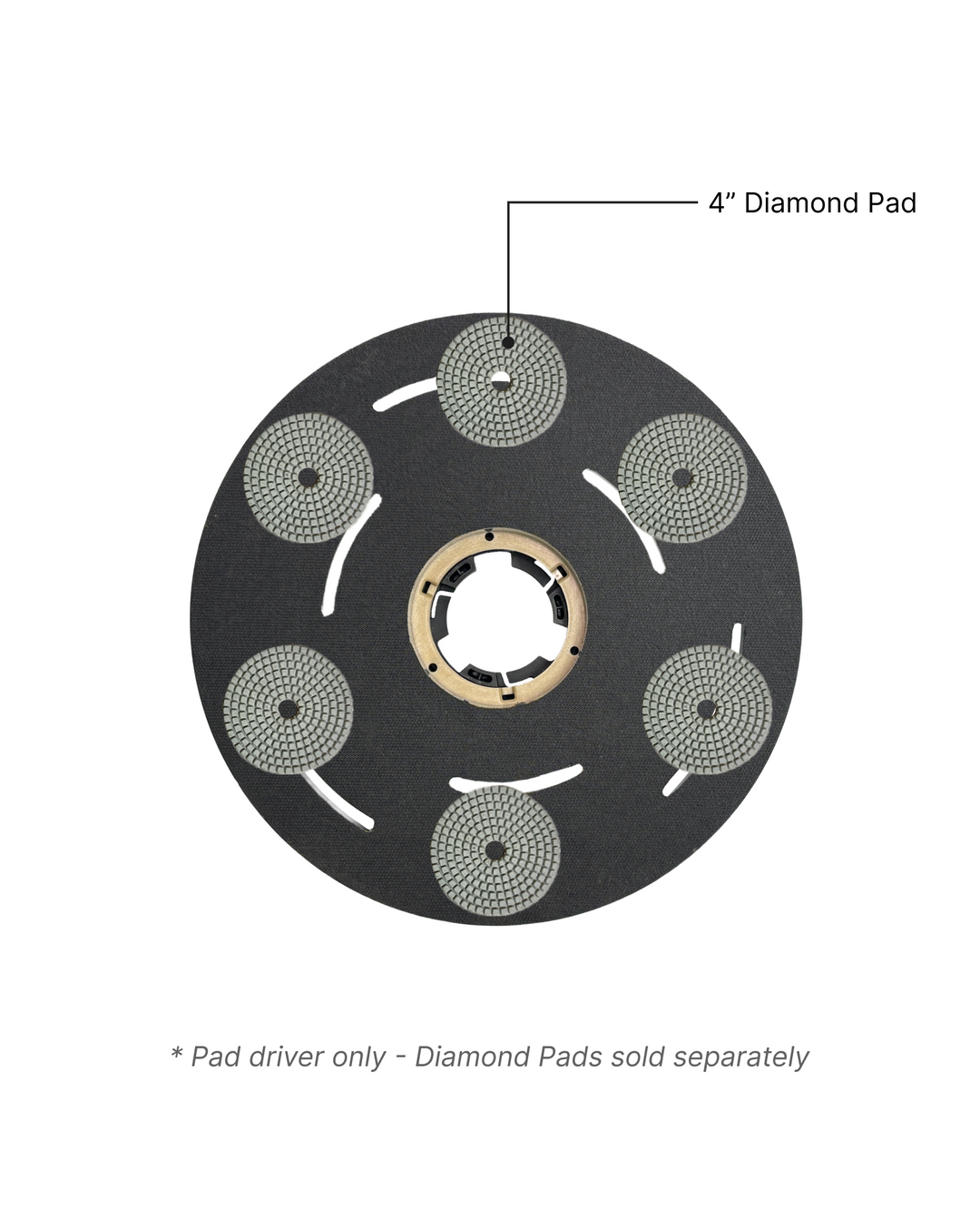 Aluminum Marble Pad Holder 17"