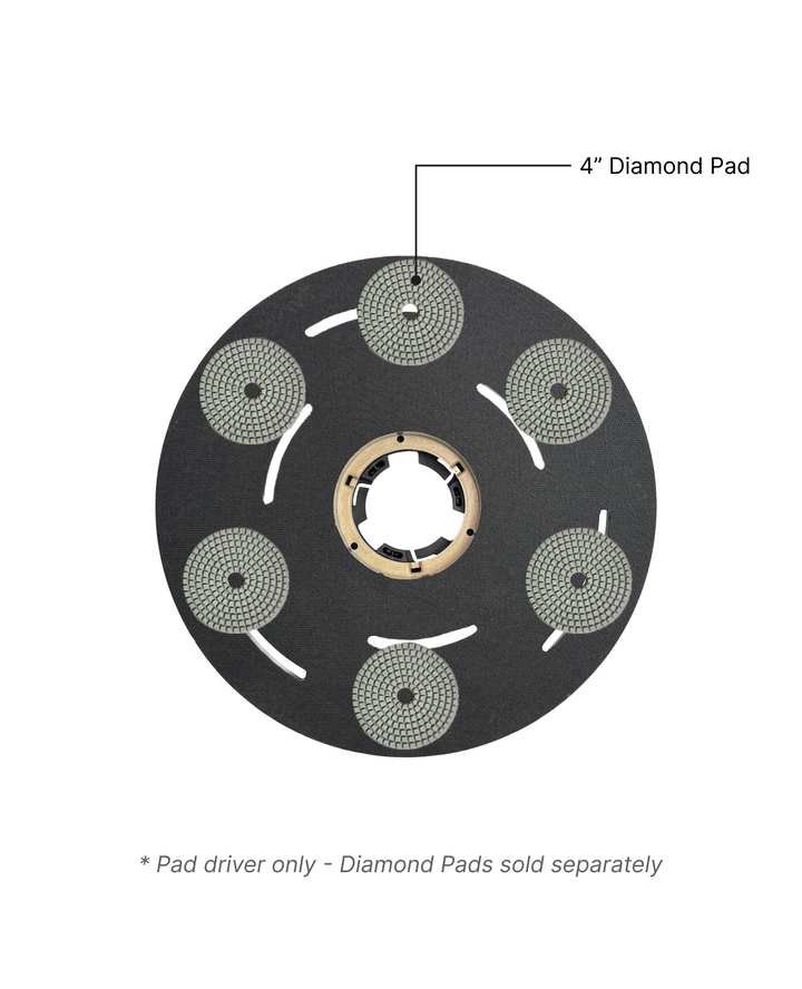 Aluminum Marble Pad Holder 17"