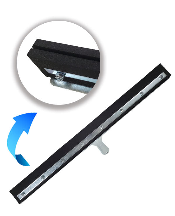 Double Foam Squeegee 24" Steel