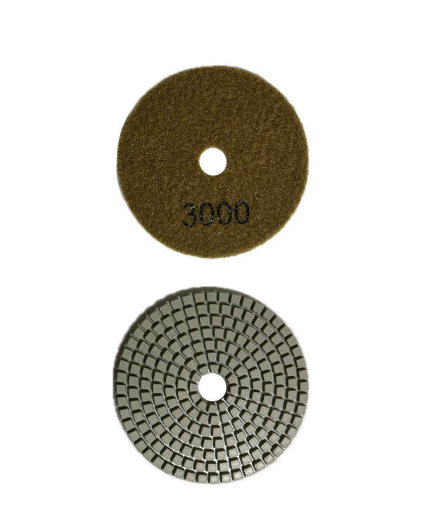 4" Flexible Diamond Pad #3000
