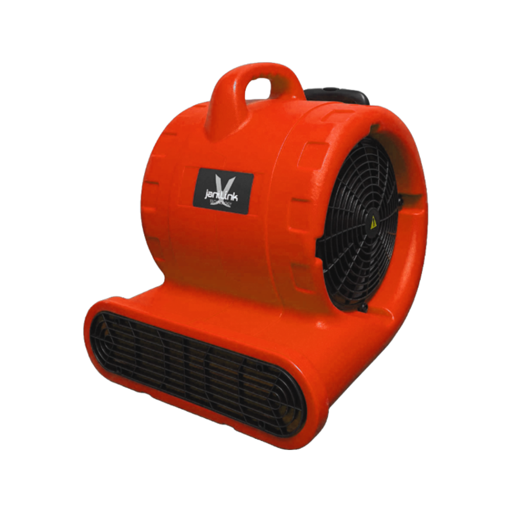 Robust Air Mover/Blower/Carpet Dryer Wheel & Handle Red/Orange