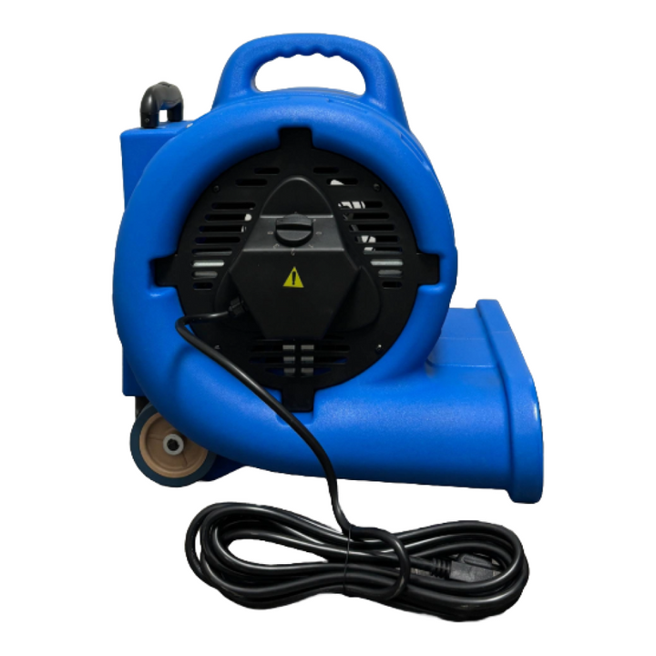 Robust Air Mover/Blower/Carpet Dryer Wheel & Handle Blue