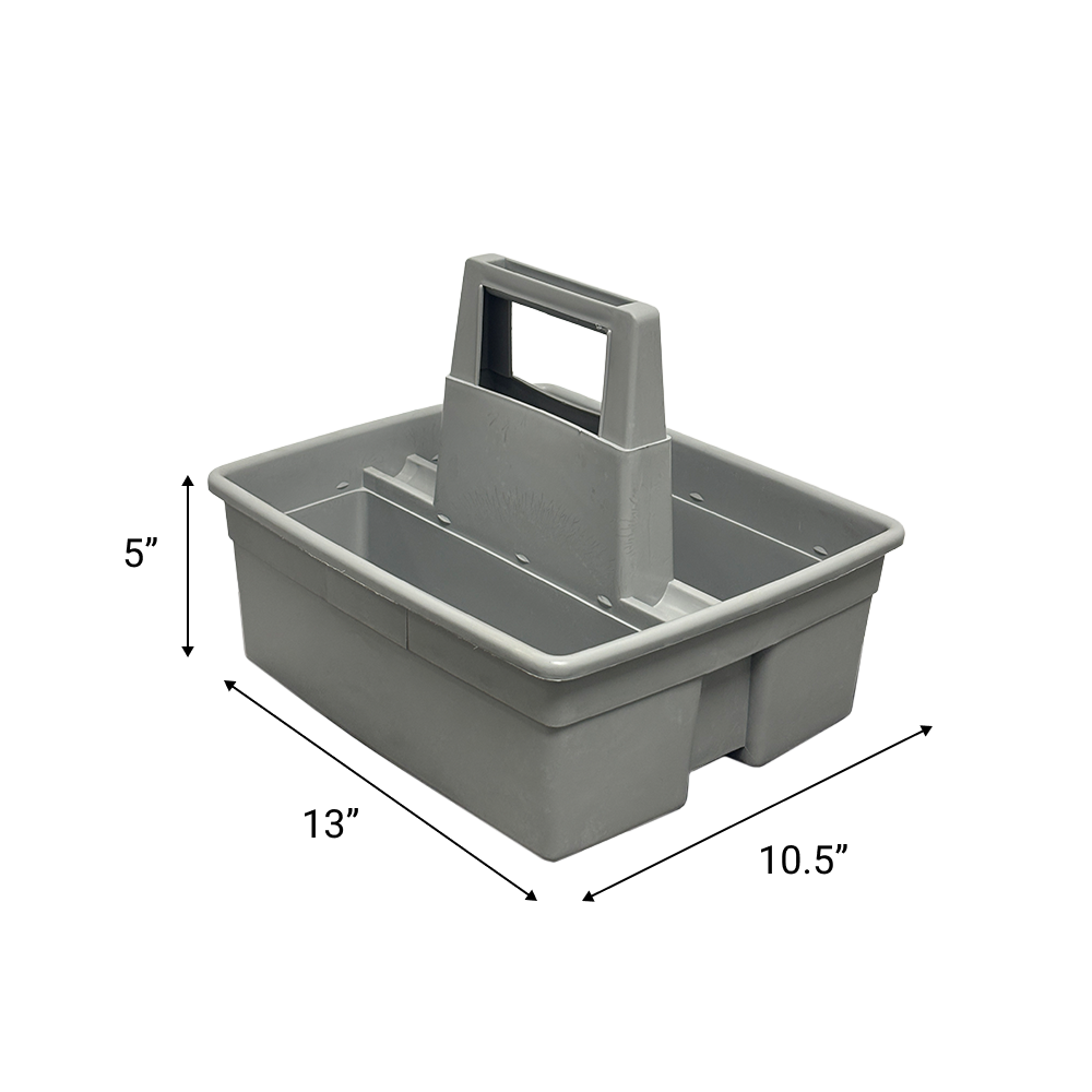 Maid Basket Plastic Gray