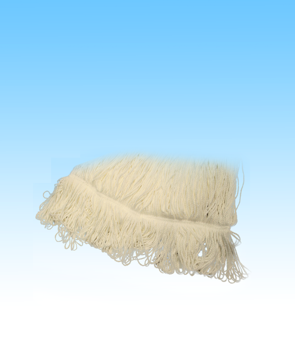 GREAT WHITE Medium Mop White Nylon