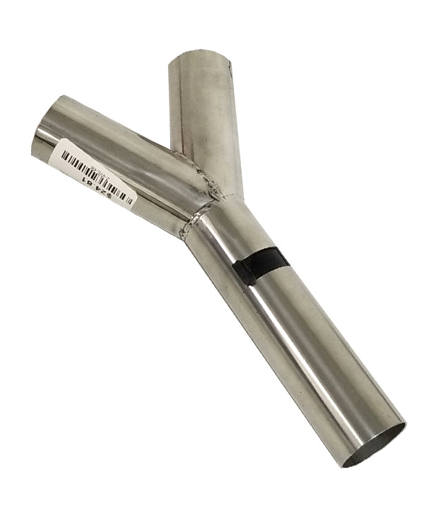 1.5" WYE Metal Hose Connection for dust controlled Low/High Speed Buffer