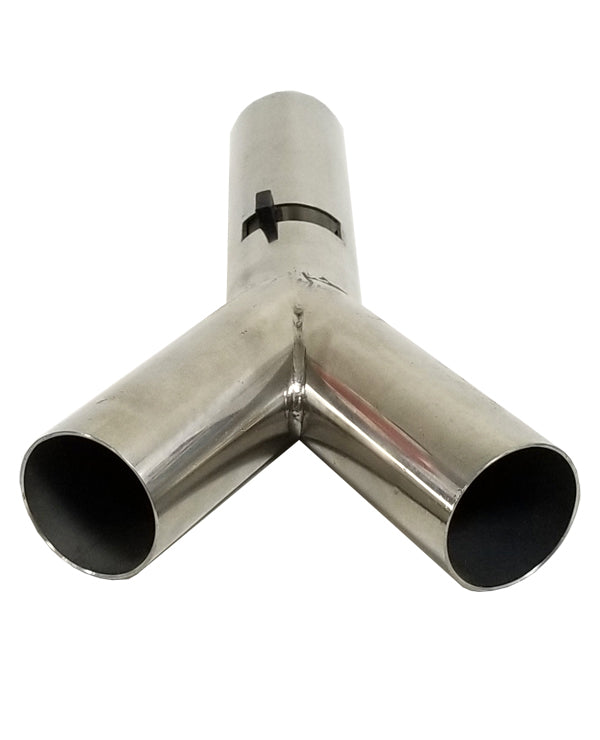1.5" WYE Metal Hose Connection for dust controlled Low/High Speed Buffer
