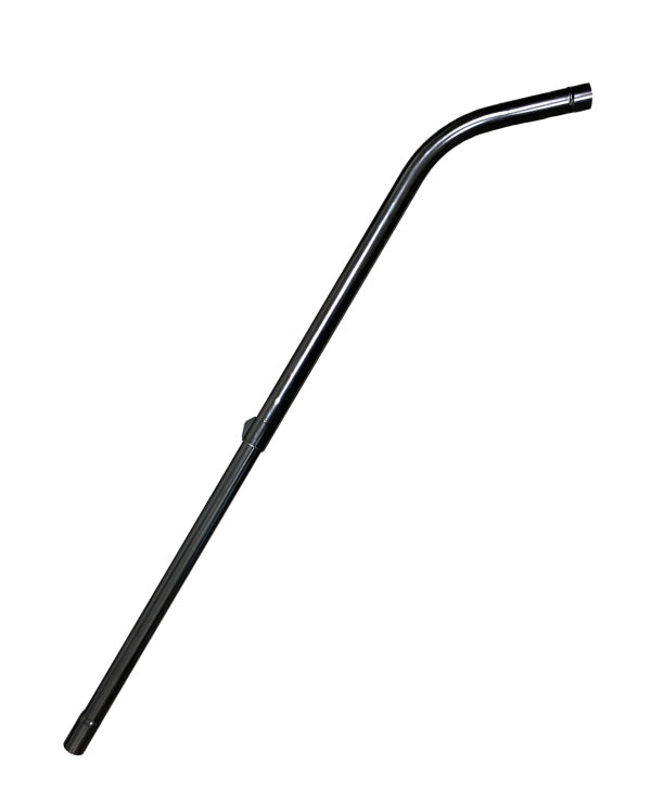 Aluminum Telescope J-Wand 37" Black for Sidewinder with Nylon Bristle