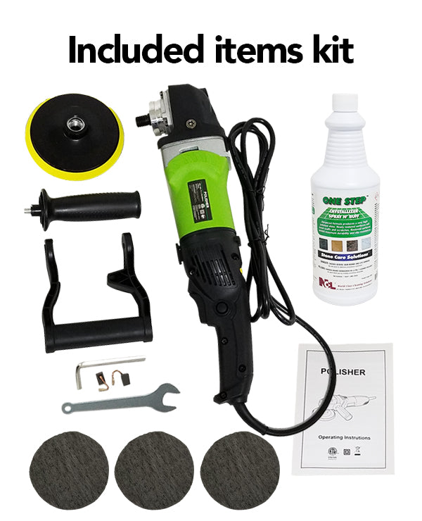 Janilink Hand Polisher kit For Countertop shine Restoration