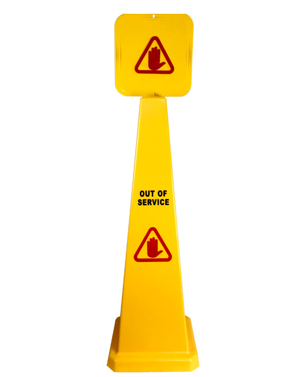Out of service floor sign