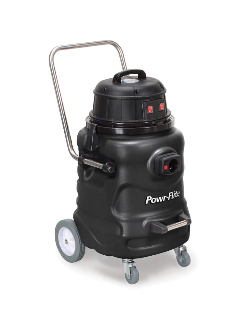 Powr Flite 20-Gallon Dual Motor Wet/Dry Vacuum PF58-Optional Front Squeegee