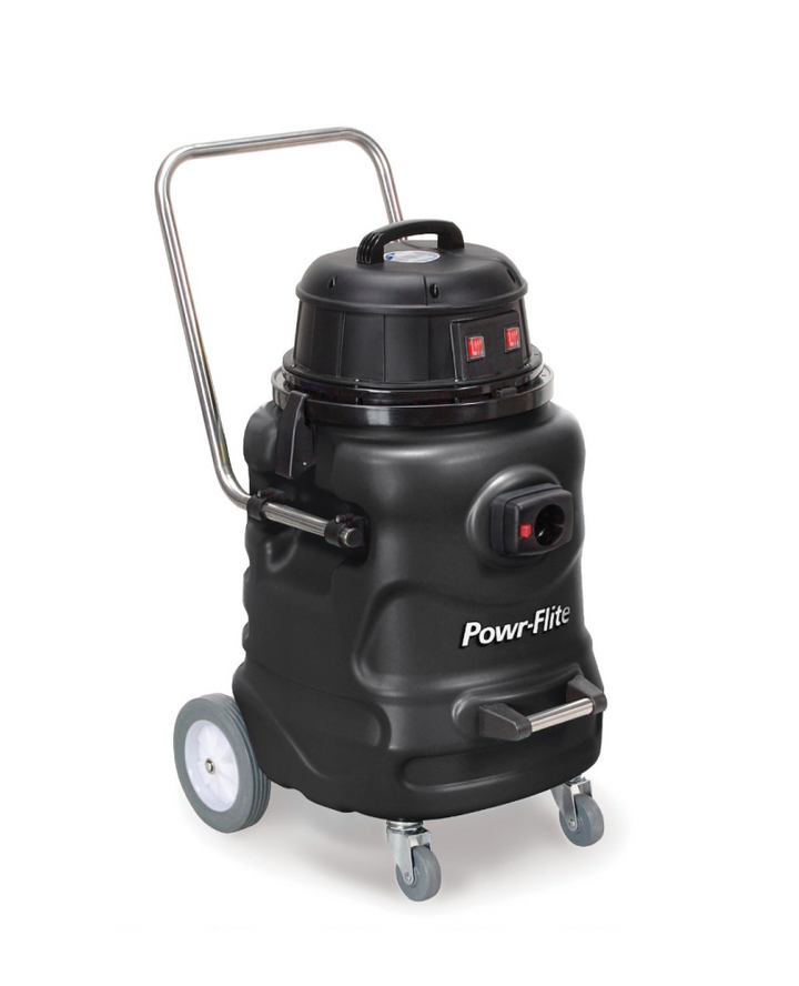 Powr Flite 20-Gallon Dual Motor Wet/Dry Vacuum PF58-Optional Front Squeegee