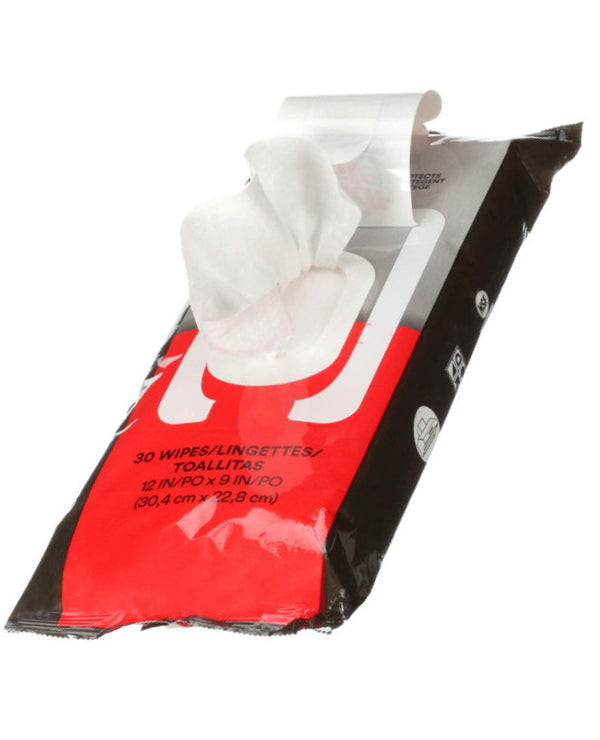 3M Scotch-Brite Stainless Steel Hood/Surface Degreaser Wipes- 30 wipes/pk