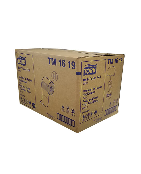 Tork Bath Tissue Roll- 96 Rolls 500 Sheets/roll 2-Ply  #1616
