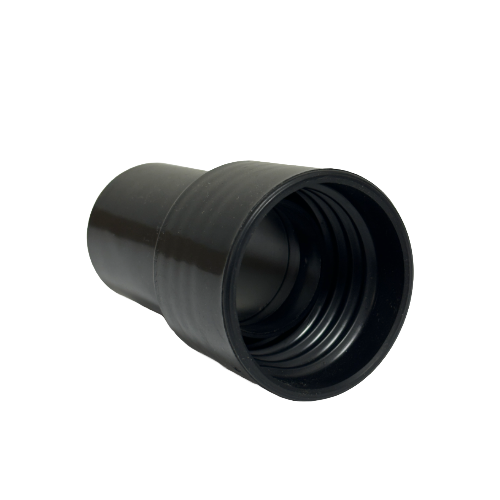 Hose End Black 1.5" Non-Swivel for Janilink Carpet Extractors