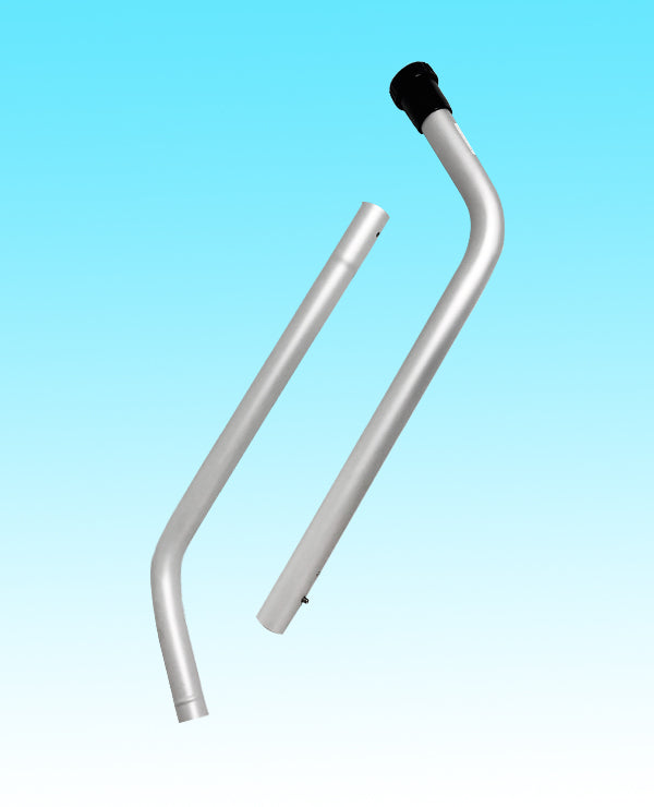 Wand for backpack vacuum 2 Piece Button Lock ALUMINUM