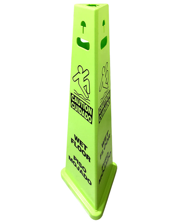 TRIVU 3 SIDED Sign Green EA