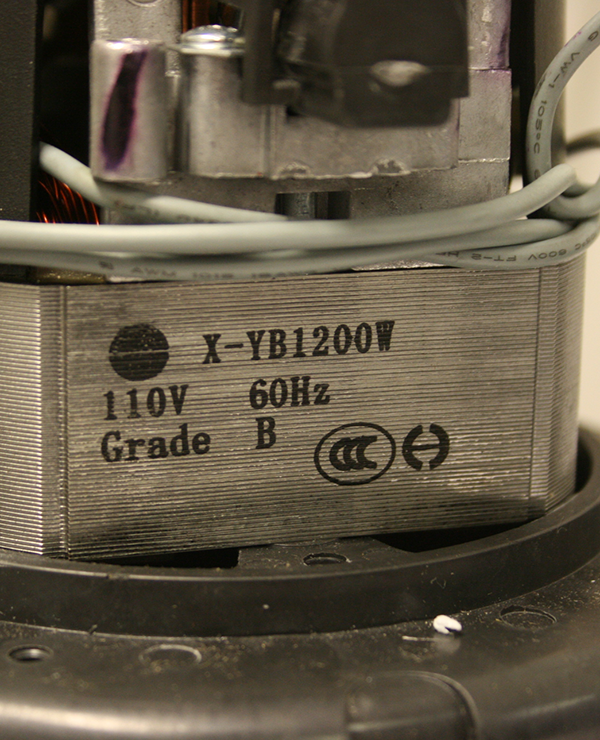 2-stages Wet/Dry Vacuum Motor 1200W