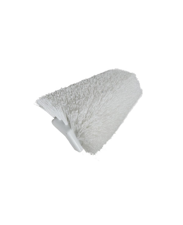 10" Winged Tri-level Brush White