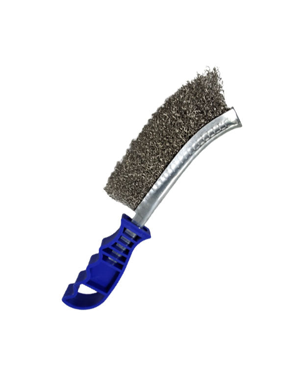 Wire Scratch S/S Knife Handle