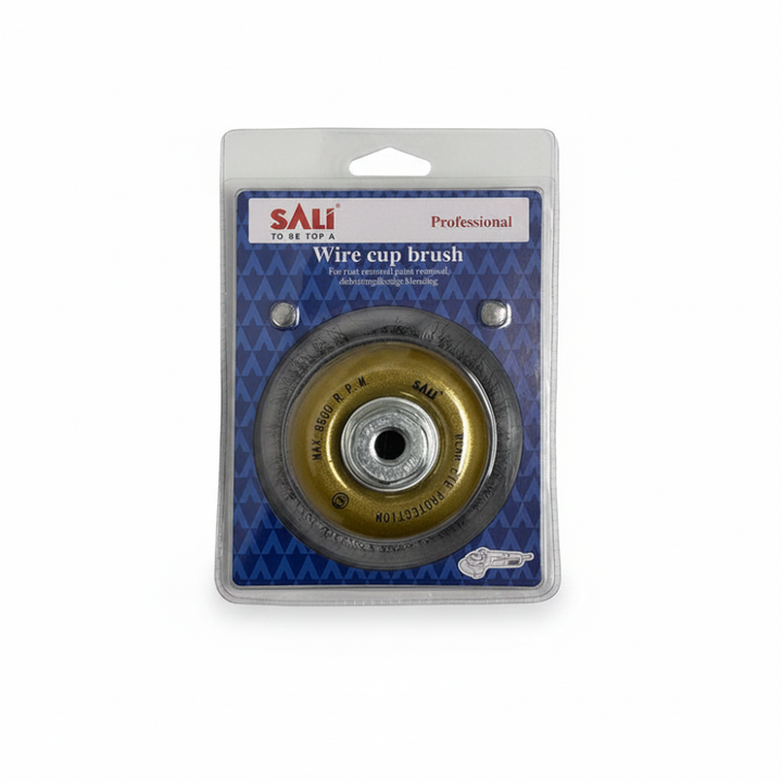 4″ Wire Cup Brush 8500RPM Stainless Steel