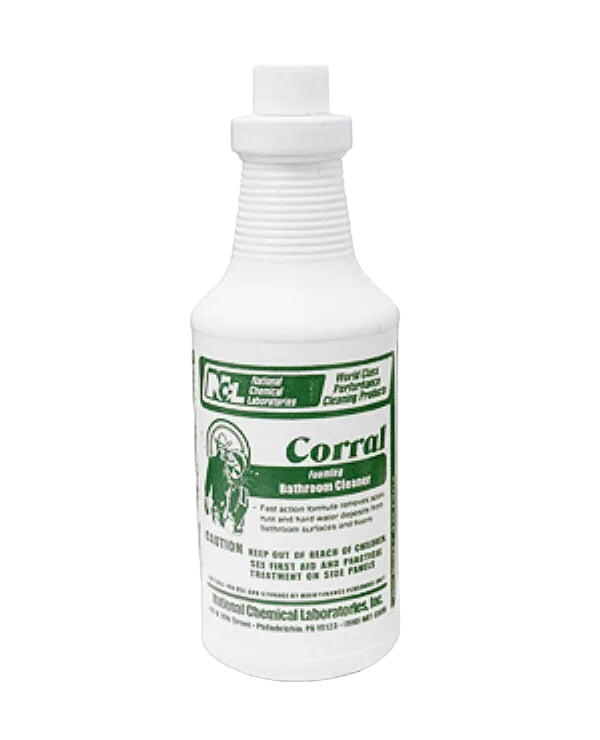 CORRAL FOAMING BATHROOM CLEANER QT