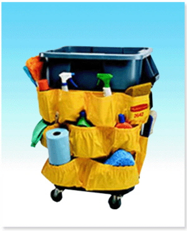 RUBBERMAID CADDY BAG YELLOW