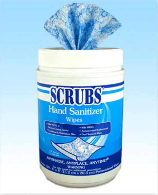 Scrubs Hand Sanitizer Wipes