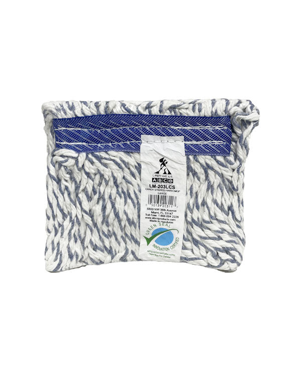 Candy-Striped Loop-End Finish Mop - X-Large
