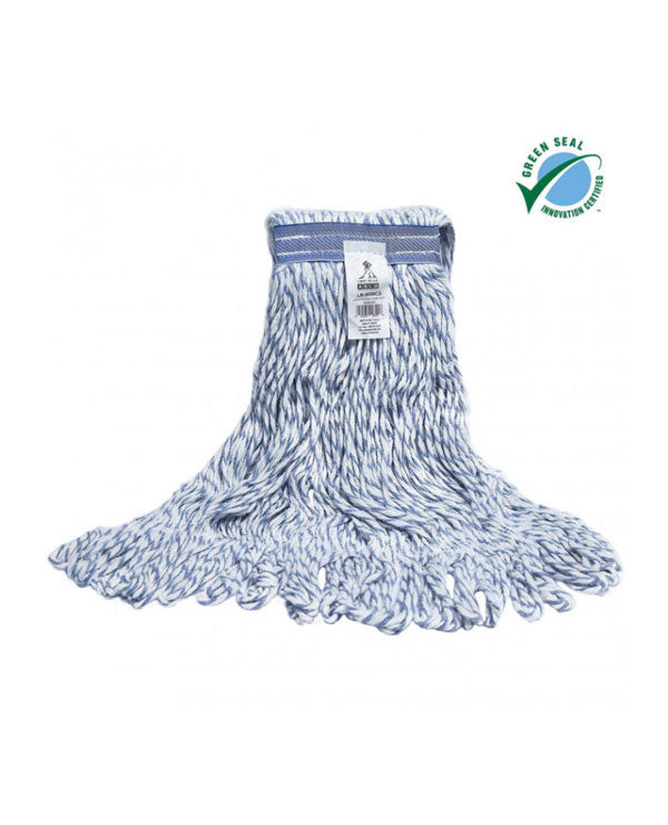 Candy-Striped Loop-End Finish Mop - Medium