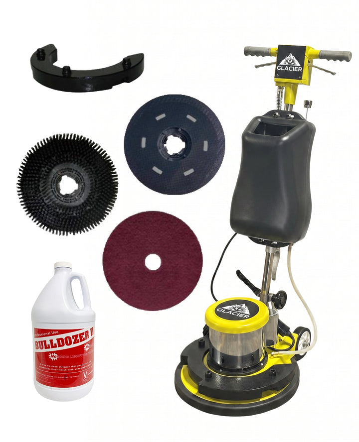 Glacier Low Speed Floor Buffer Kit 17"/20"