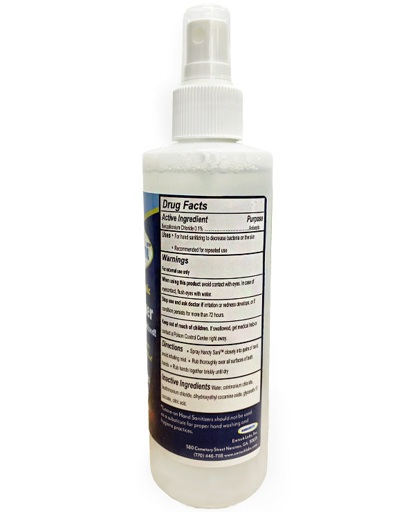 HANDY-SANI ALCOHOL FREE HAND SANITIZER 8 oz