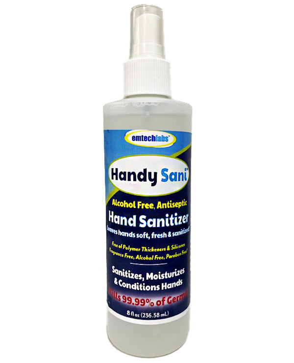 HANDY-SANI ALCOHOL FREE HAND SANITIZER 8 oz