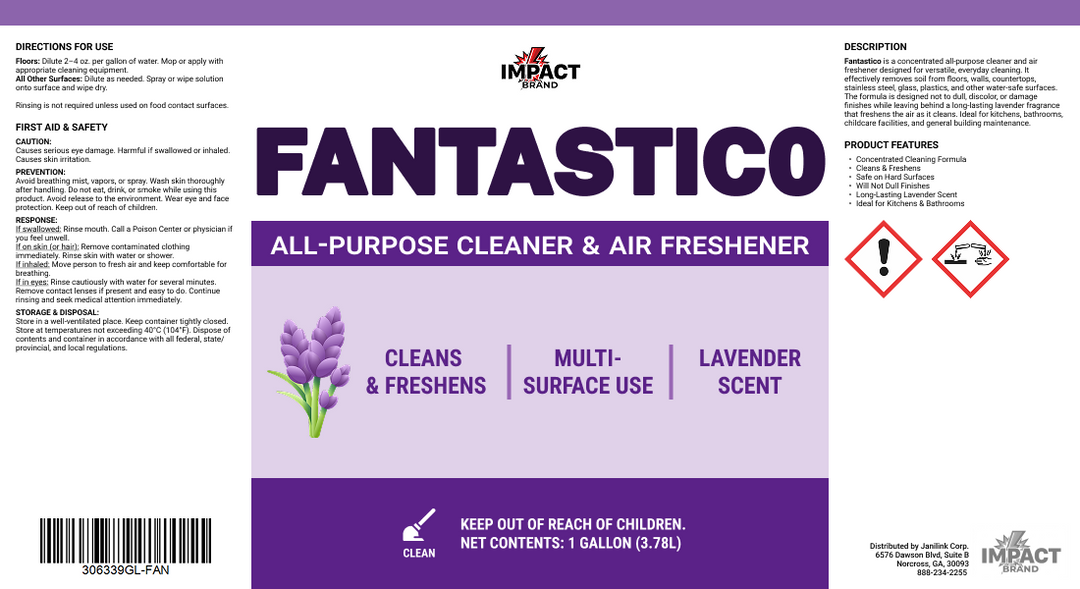 Fantastico All-Purpose Cleaner & Air Freshener GAL