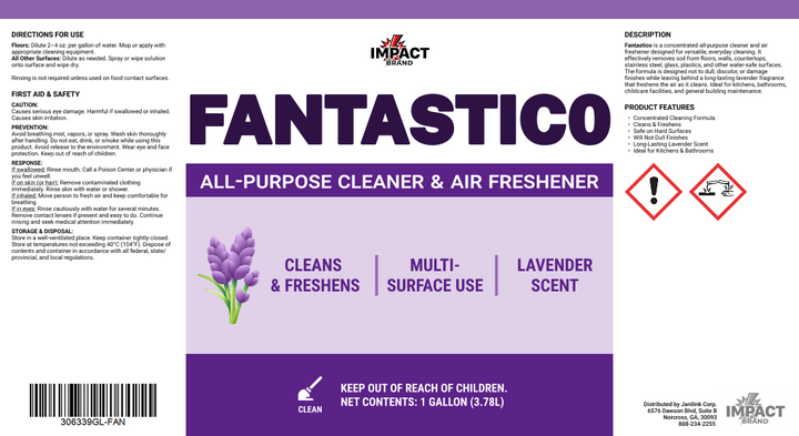 Fantastico All-Purpose Cleaner & Air Freshener GAL