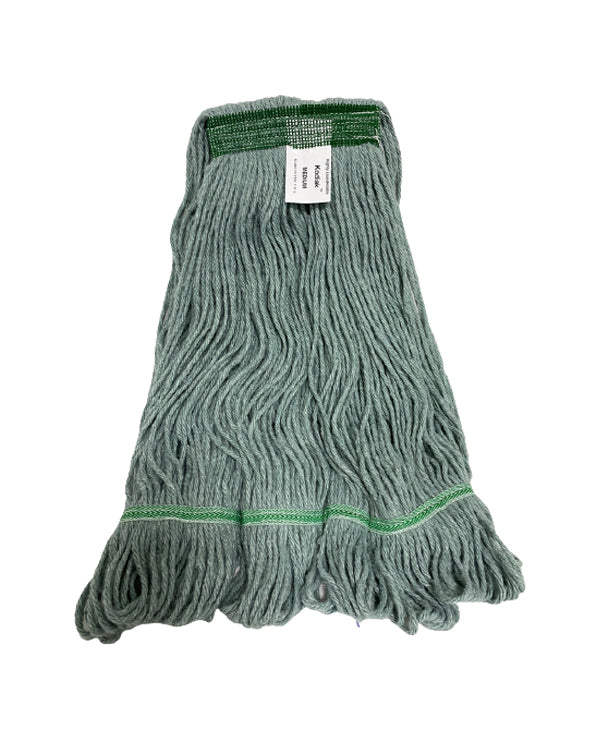 Earthkleen Narrow Band Mop Medium Cotton / Synthetic Green