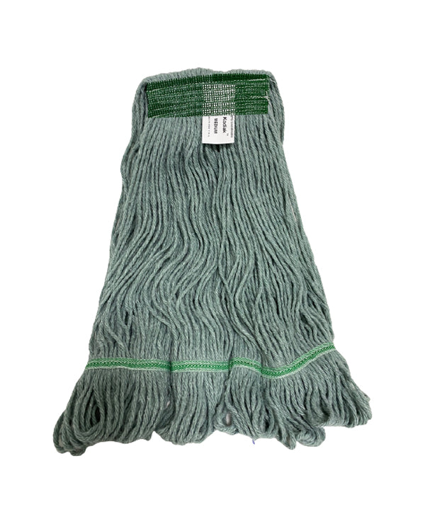 Earthkleen Wide Band Mop Large Cotton / Synthetic Green