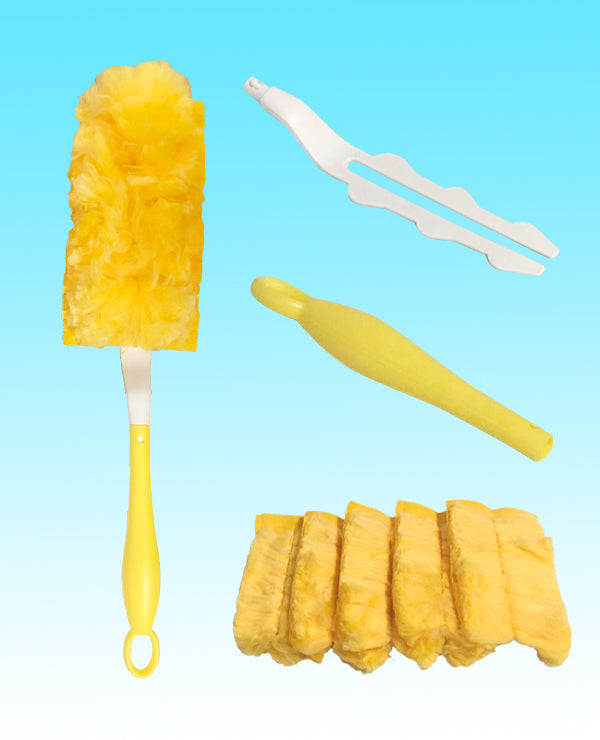Microfiber Mini Duster Kit Yellow