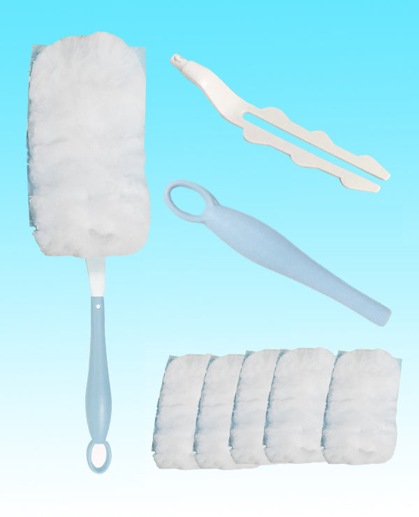 Microfiber Mini Duster Kit Blue